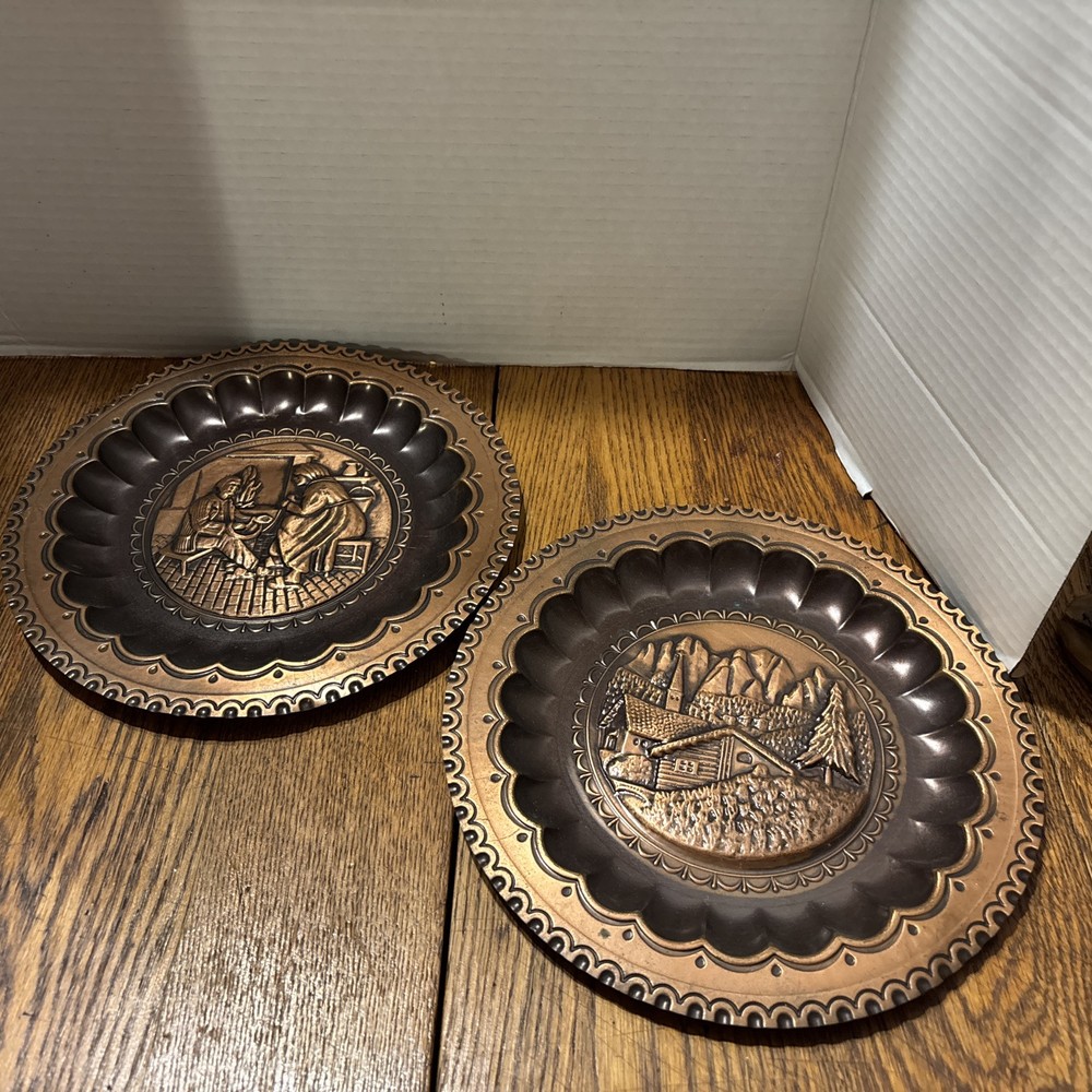 Ricordo D’Abruzzo 3D Copper Plate Plaque Wall Hangings Italy-image