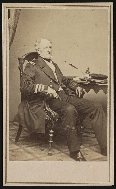Photo:[Admiral Franklin Buchanan of the Confederate Navy in uniform]