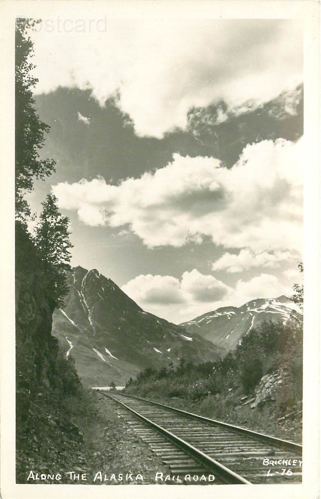 AK, Alaska Railroad, Brickley No. L-76, RPPC