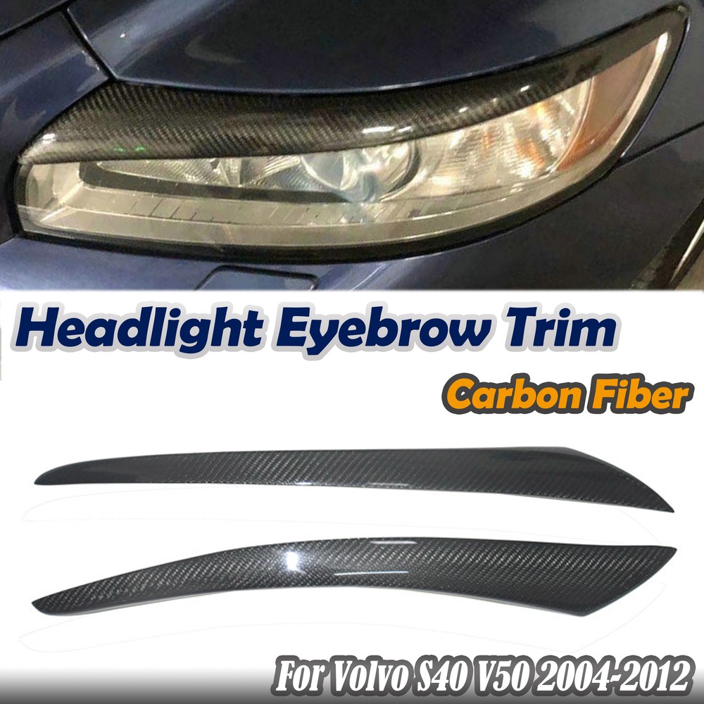 Volvo S40 V50 2004-2012 Front Headlight Eyelid Trim
