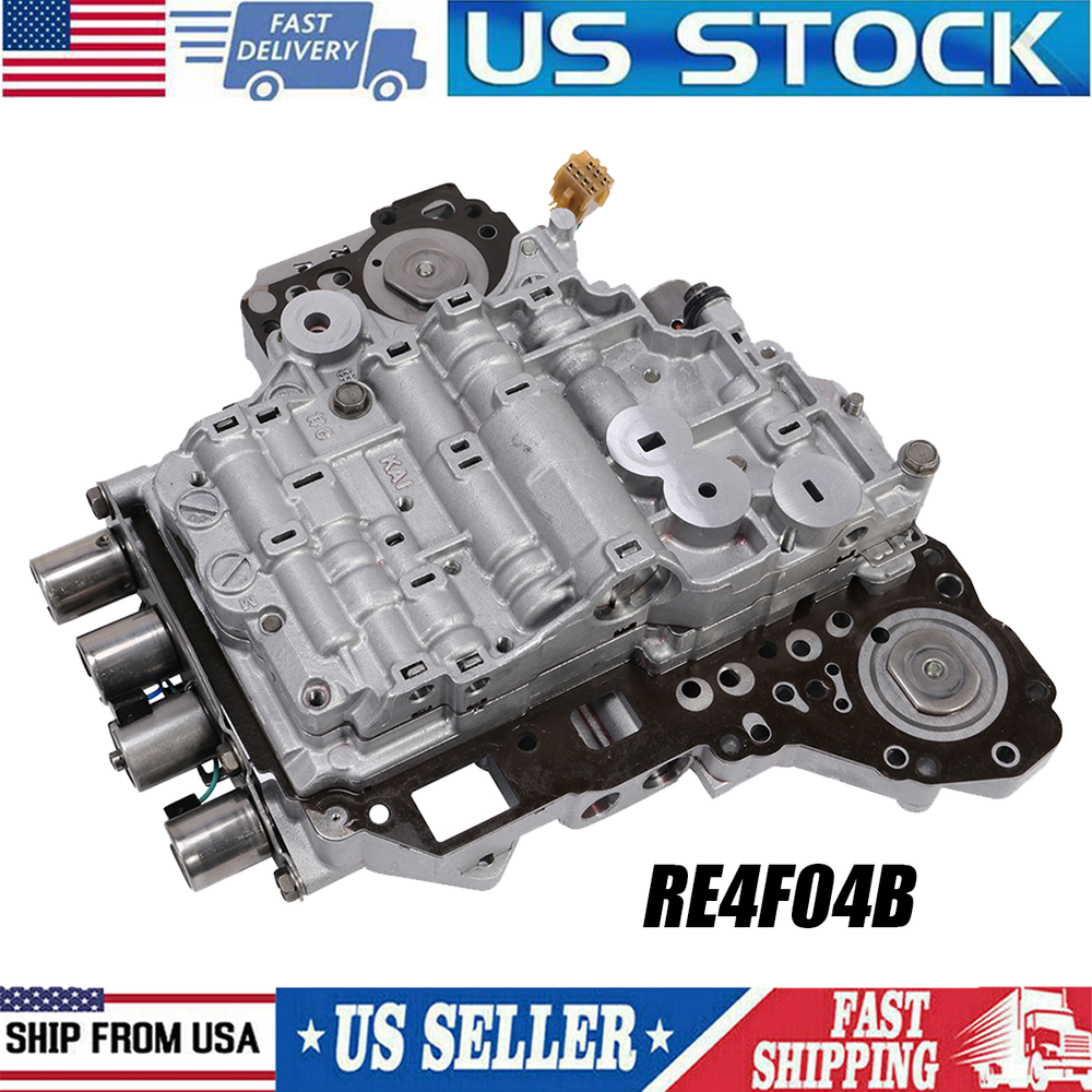 RE4F04B Transmission Valve Body w/ Solenoid Fit For Nissan Altima Maxima X-Trail