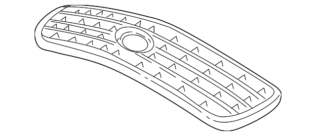 OEM GM F Grille 25653109 Genuine Replacement Part