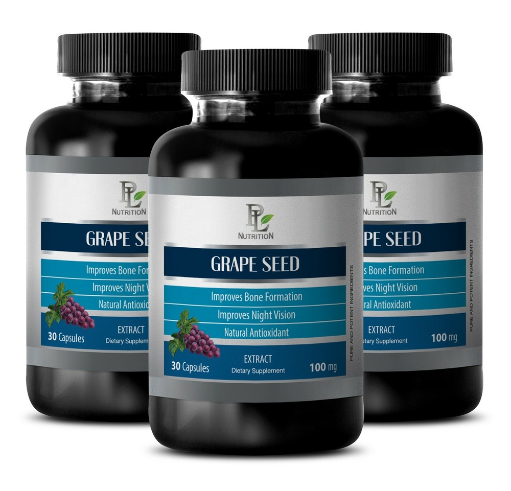 grape skin - GRAPE SEED EXTRACT 100mg - multivitamin and mineral 3B