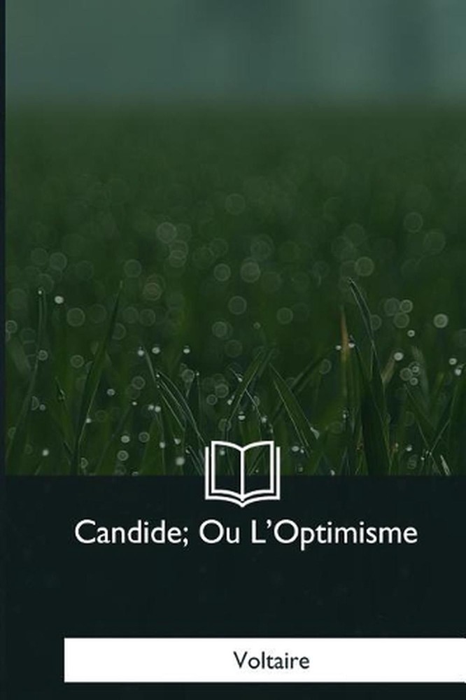 Candide, Ou L'Optimisme by Voltaire (French) Paperback Book