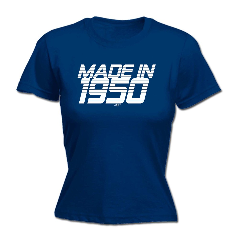 Made In 1950 - Womens T Shirt Funny T-Shirt Novelty gift tshirt