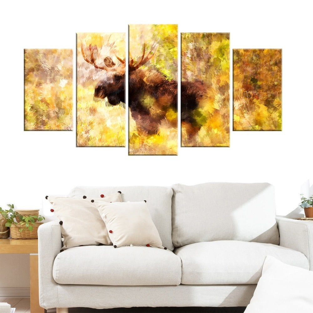 Stunning Oversized Magnificent Moose Art in Multiple Sizes