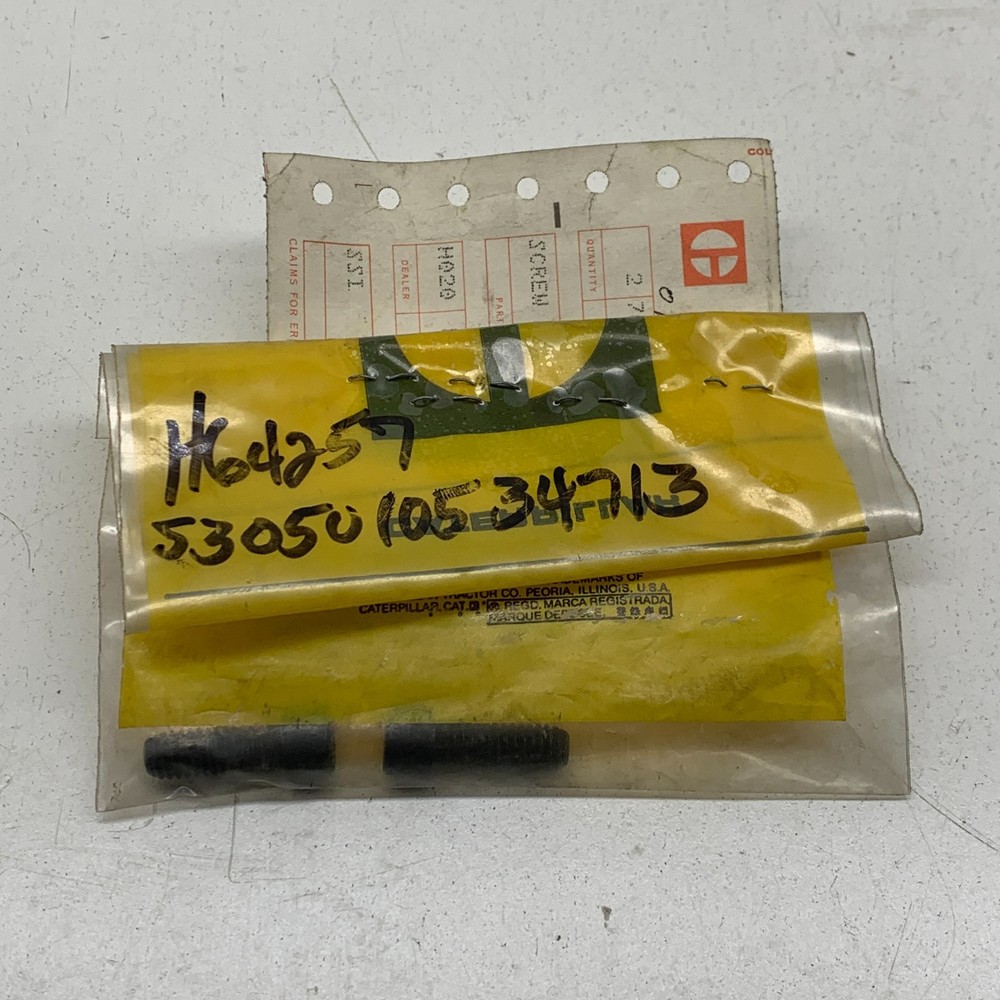 (2pcs) Caterpillar Original OEM CAT 7M-0336 Screw /Bolt 7M0336, Made in USA