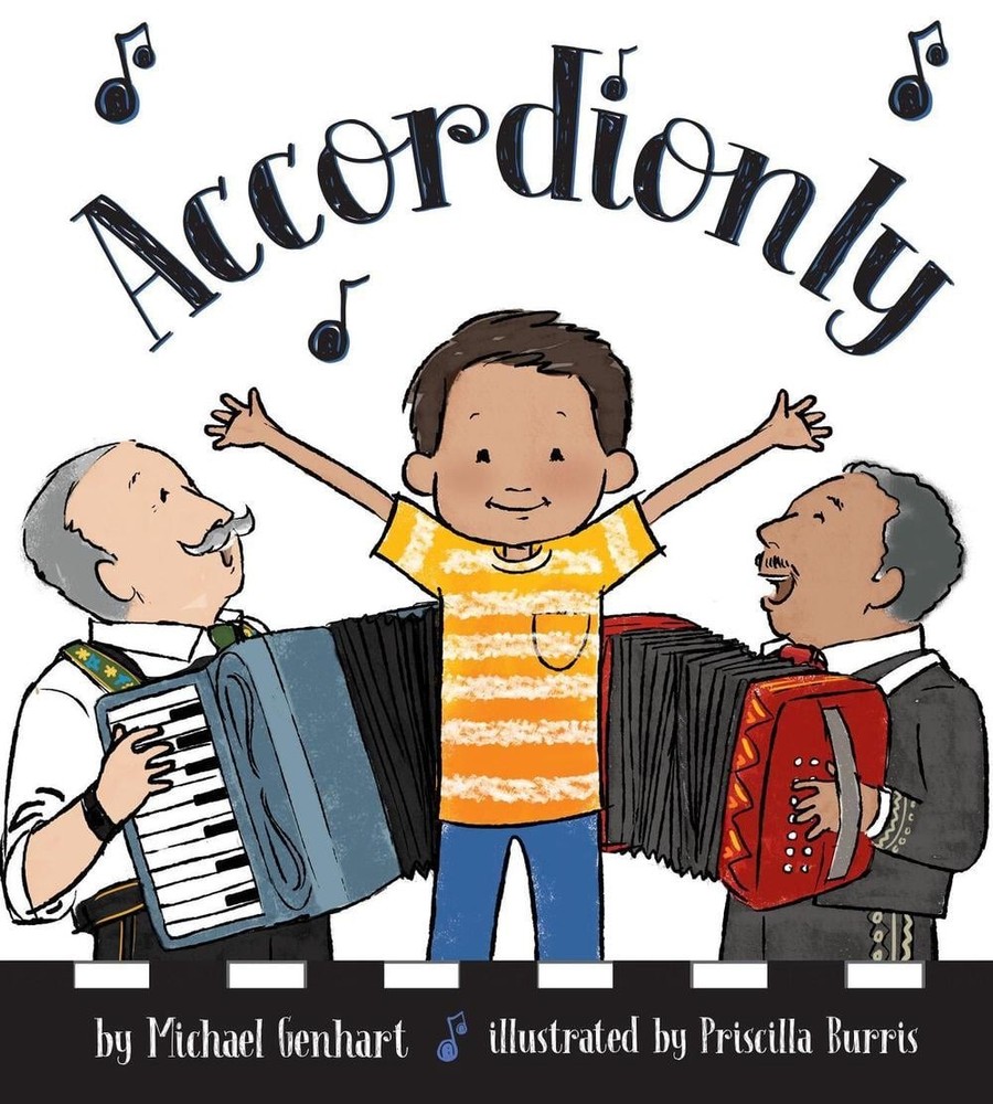 Accordionly: Abuelo and Opa Make Music by Michael Genhart (English) Hardcover Bo-image