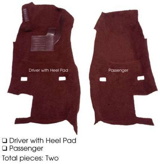 Carpet Kit For 1976 Chevy Corvette Passenger Area