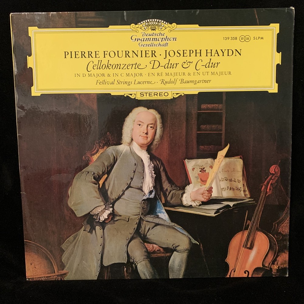 PIERRE FOURNIER cello - HAYDN Cello Concertos - DGG ST LP
