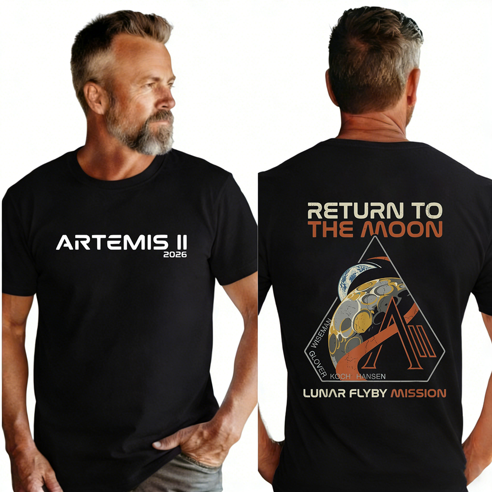 Artemis 2 Orion Spacecraft 2026 Moon Mission T-Shirt