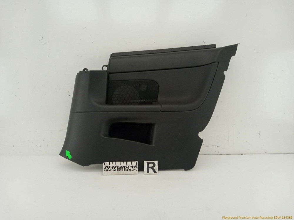 Volvo C30 Right Rear Quarter Trim Panel Black 2007-2013