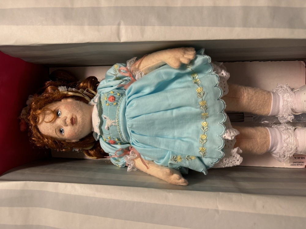 Marie Osmond Kiana Felt Doll with Bracelet COA 259/750 New in Box