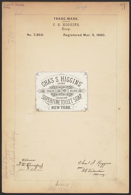 Photo: C. S. Higgins for Game Counter brand Soap