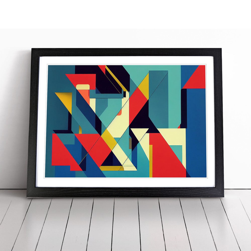 First Rate Abstract Wall Art Print Framed Canvas Picture Poster Decor