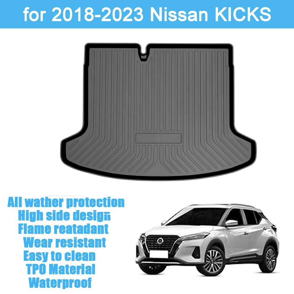 Easy To Clean And Waterproof Cargo Liner Mats Set Fit for 2018-2023 Nissan KICKS