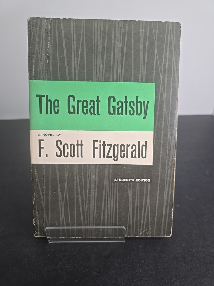 The Great Gatsby by F. Scott Fitzgerald (1957 Scribner’s Student Edition,...