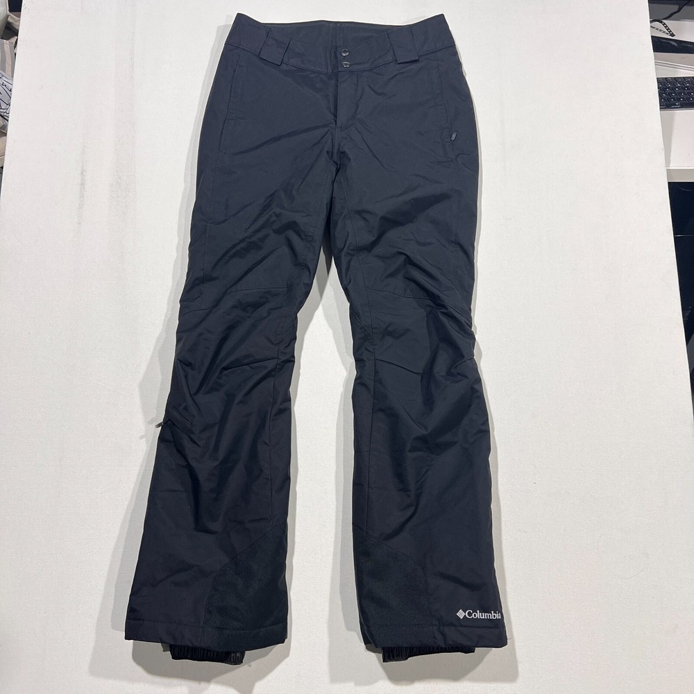 Columbia Unisex Adults Black Bugaboo Omni-Heat Zip Pockets Snow Pants Size S