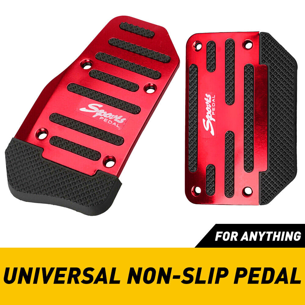 Red Non-Slip Automatic·Gas Brake Foot Pedal Pad Cover Auto Car Accessories Part