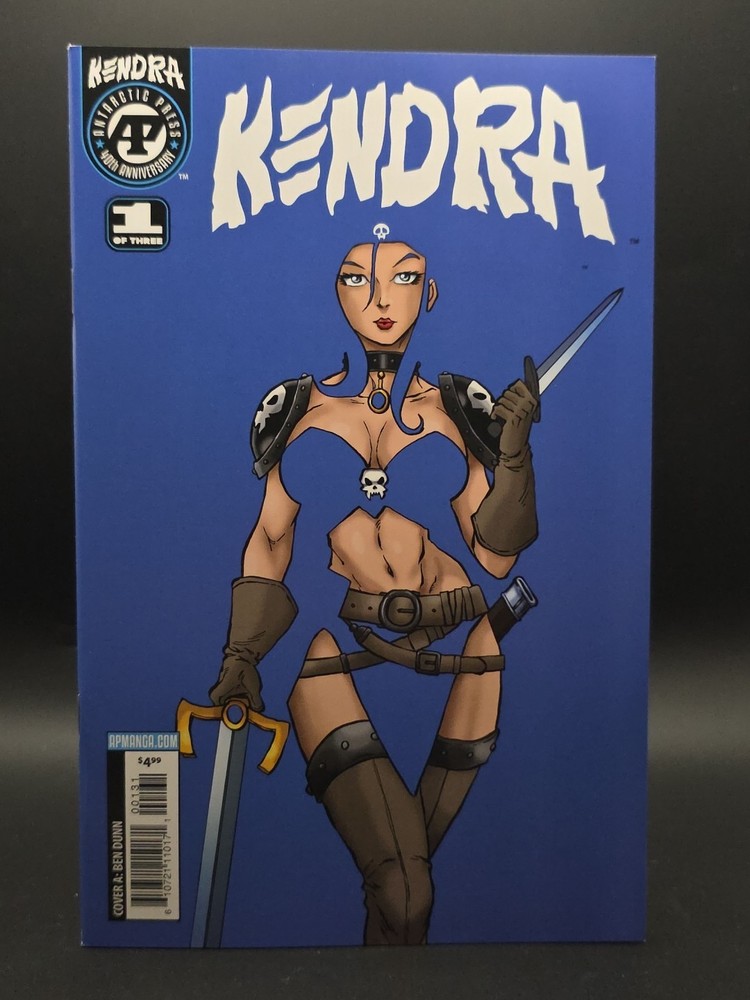 Kendra #1 Ben Dunn Cover A Negative Space Antarctic Press Manga 2025