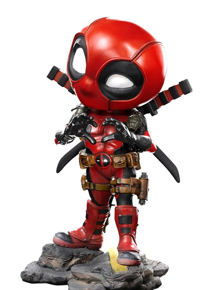 MiniCo Marvel Comics Deadpool Statue Collectible Figure
