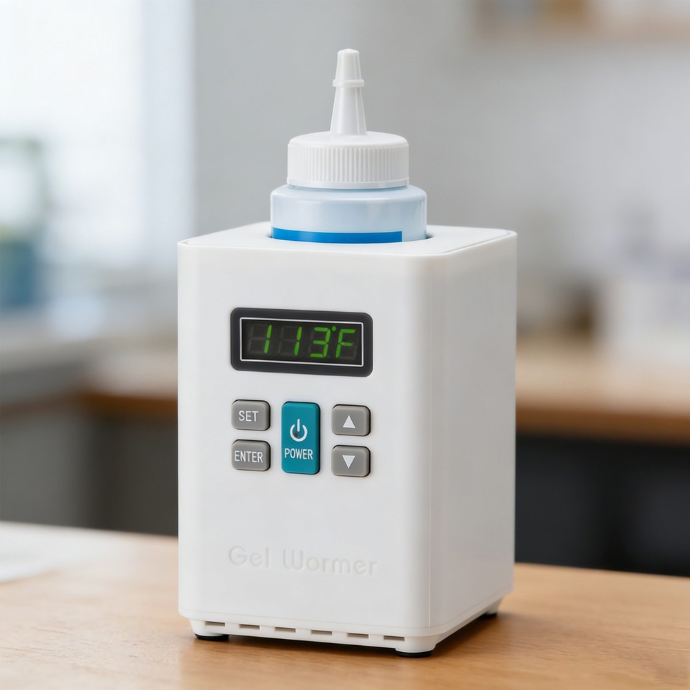Ultrasound Gel Warmer Adjustable Temperature Single-Bottle Coupler Heater US