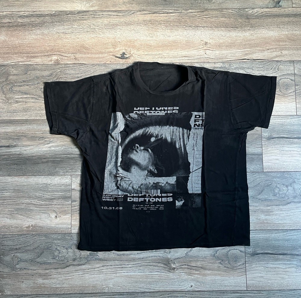 Vintage Deftones Saturday Night Wrist Size L Vintage Skater Rare 90s Y2K 2000s