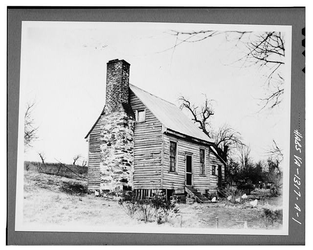1. PERSPECTIVE VIEW FRONT - Sweeney Farm, House, Appomattox, Appomattox County,