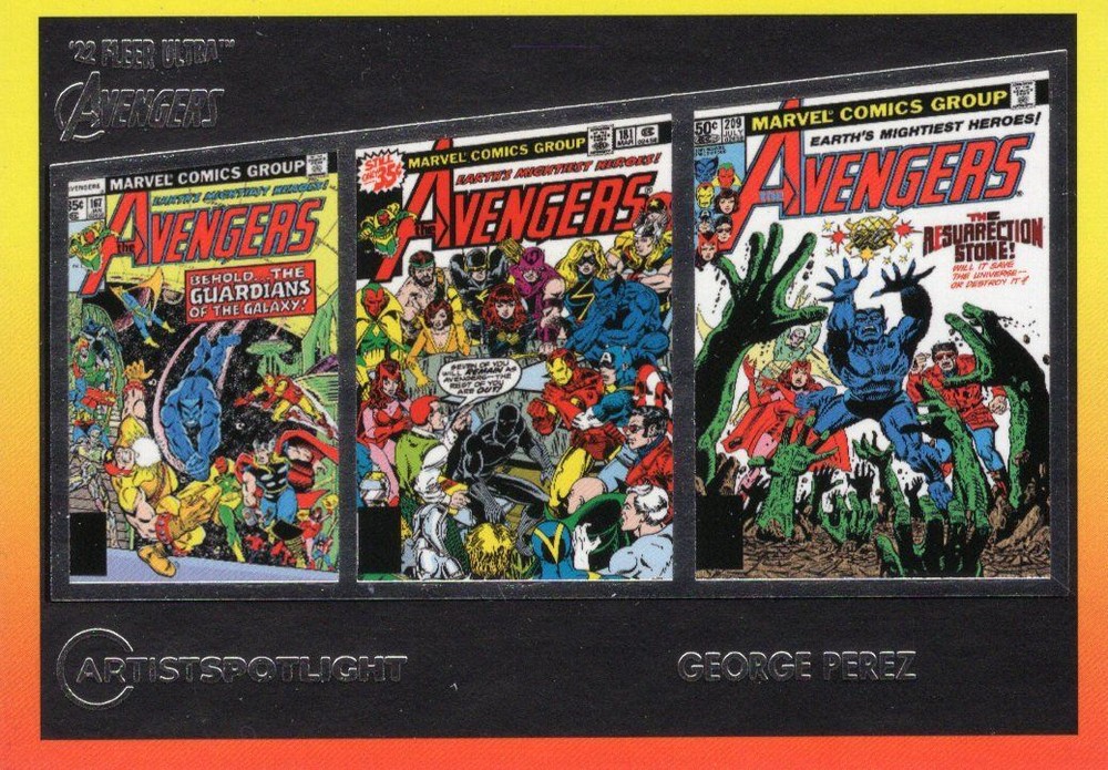 Marvel Fleer Ultra Avengers 2022 Artist Spotlight Chase Card AS-4