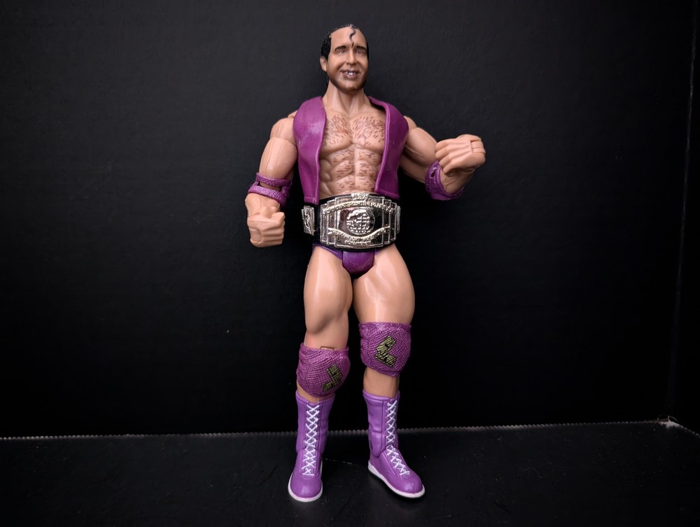 WWE Jakks Classic Superstars Razor Ramon Scott Hall Figure Purple IC Belt Vtg