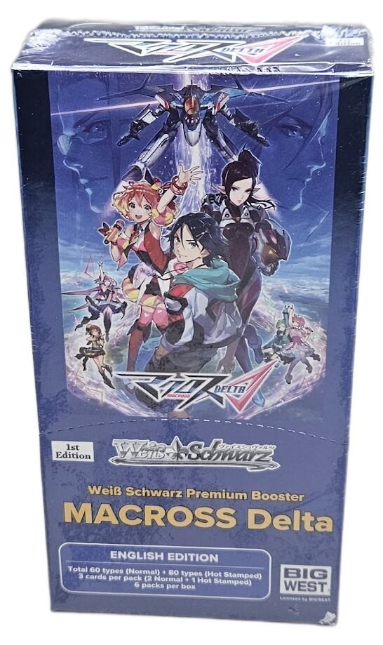 Weiss Schwarz Macross Delta Premium 6 Pack Booster Box Factory Sealed