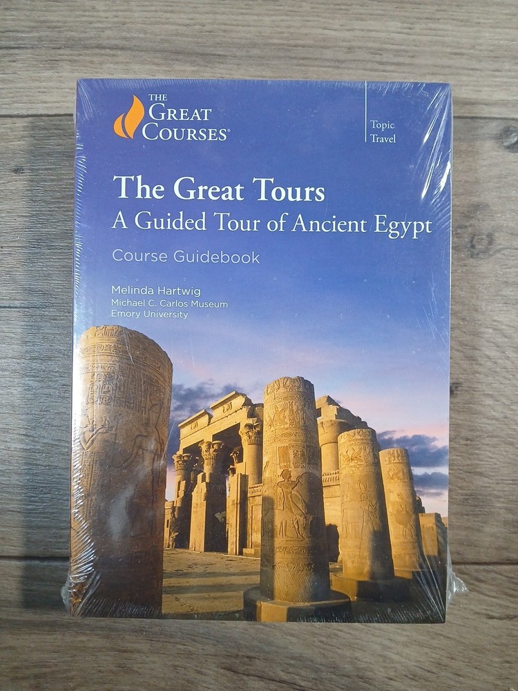 Great Courses Guided Tour of Ancient Egypt DVD & Guidebook - NEW SEALED