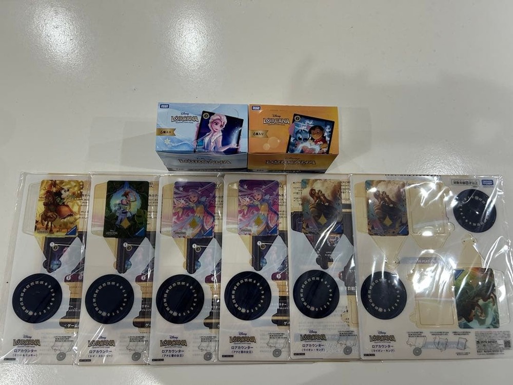 Lorcana Start Deck Elsa Stitch Set (Various Lore Counters)