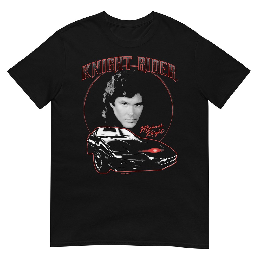 Knight Rider Michael Knight Classic Design T-Shirt