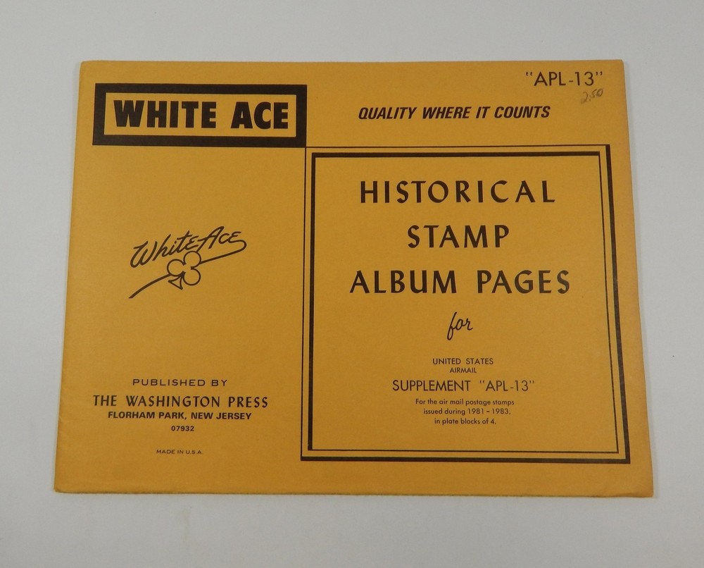 White Ace United States Airmail Supplement 