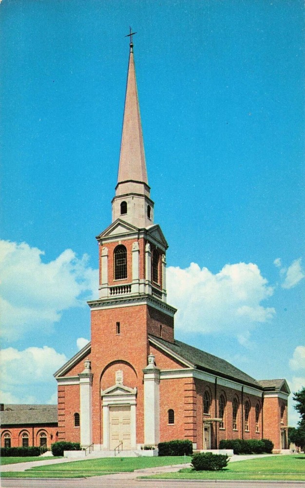 First Presbyterian Church - Houston Texas TX - Postcard