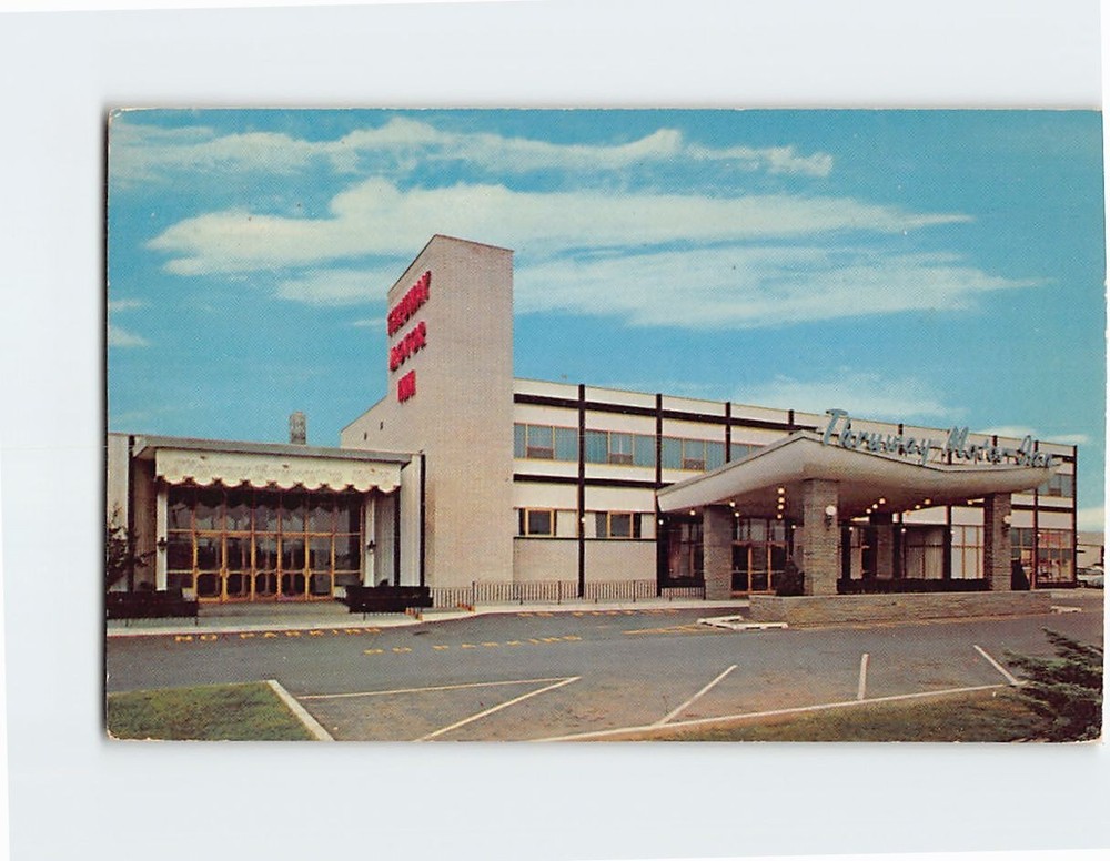 Postcard Thruway Motor Inn Albany NY USA