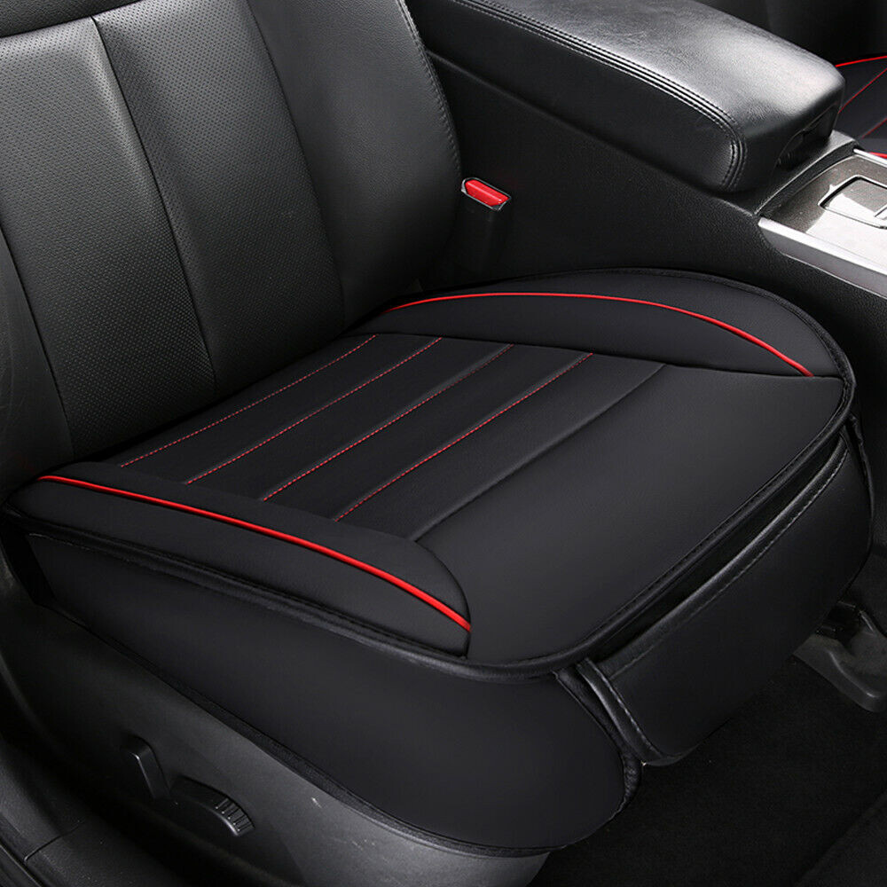 Car Seat Cover Universal PU Leather Pad Mat for Car Chair Cushion Accessories