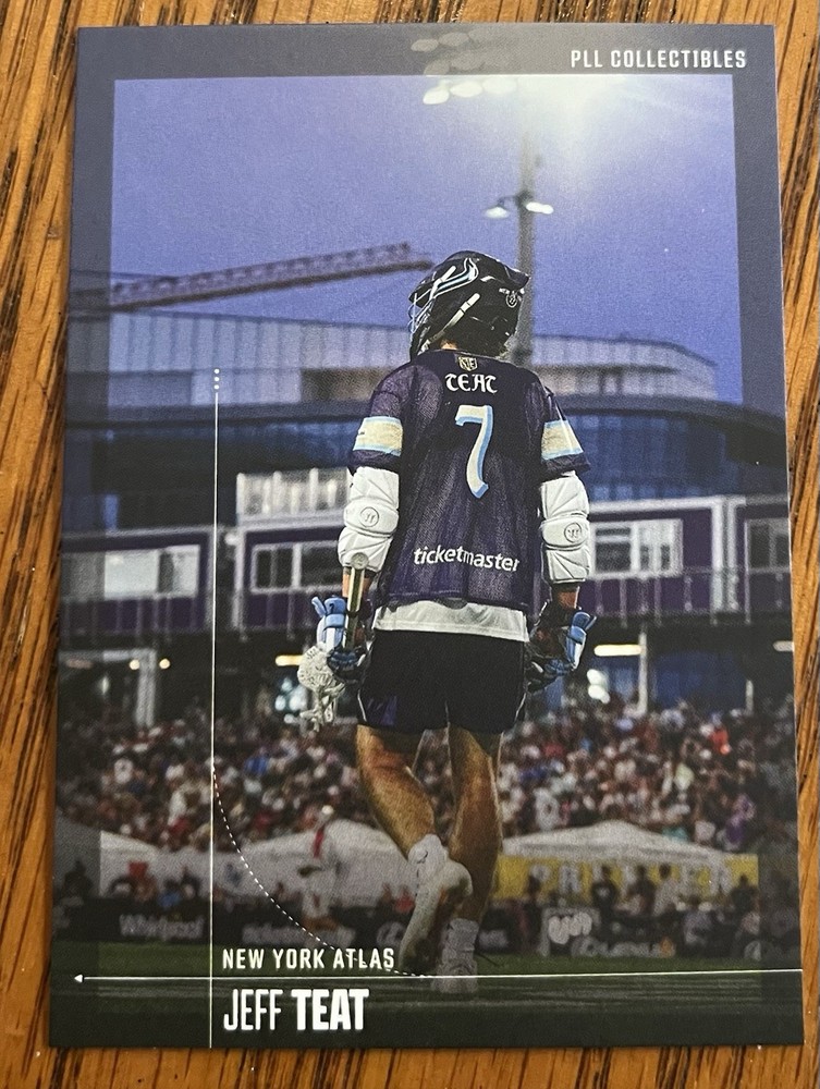2026 PLL Fieldside Lacrosse Jeff Teat Matte Finish Parallel Atlas