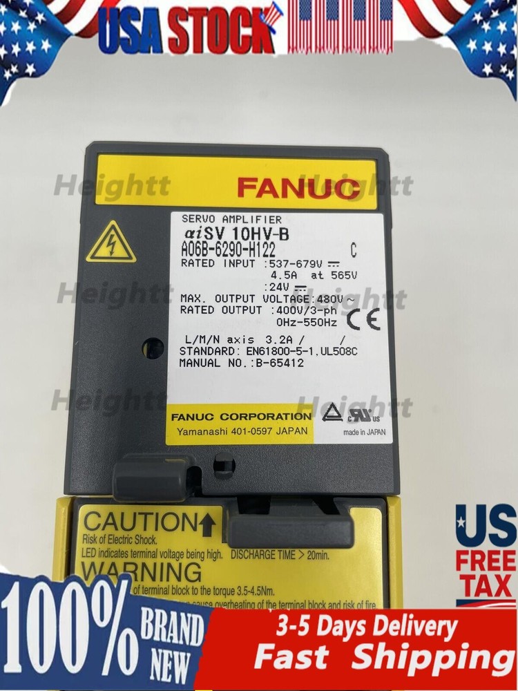 A06B-6290-H122 Fanuc servo drive Via FedEx or DHL