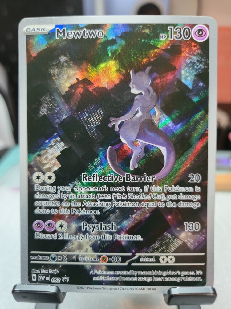 Mewtwo 052 Sv: Scarlet & Violet Promo Cards Holo