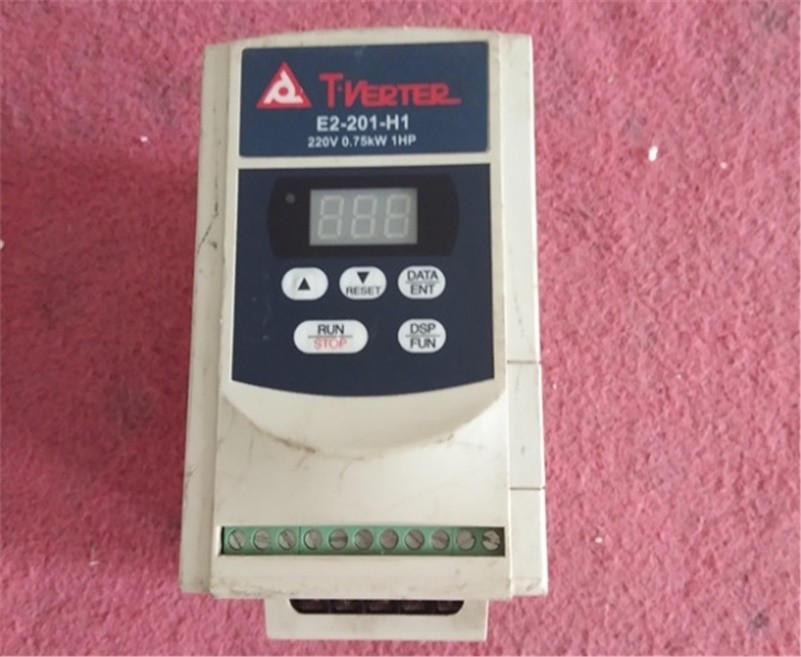1Pcs E2-201-H1 Delta Inverter 0.75KW 220V Tested Used op