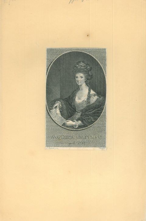 Portrait of Maria Anna Angelika Kauffmann