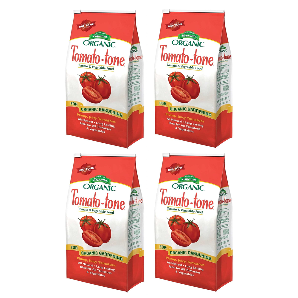 Espoma Organic Tomato-Tone 4lb Vegetable Fertilizer 4-Pack