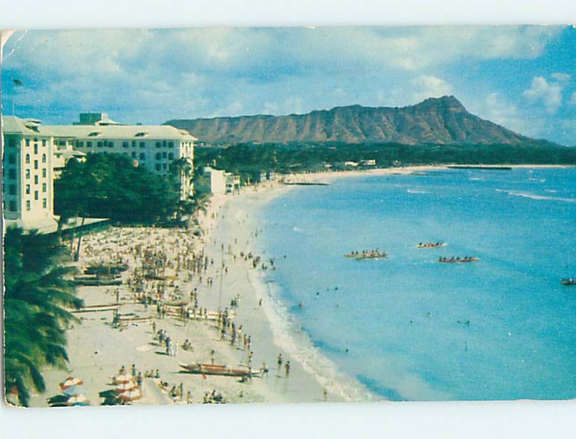 Pre-1980 MOANA & ROYAL HAWAIIAN HOTEL Waikiki - Honolulu Hawaii HI B2339