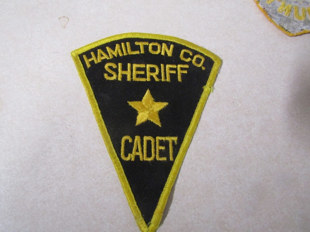 PARCHE DE APLICACIÓN DE LA LEY ANTIGUO DEPARTAMENTO DEL SHERIFF TEXAS CONDADO DE HAMILTON