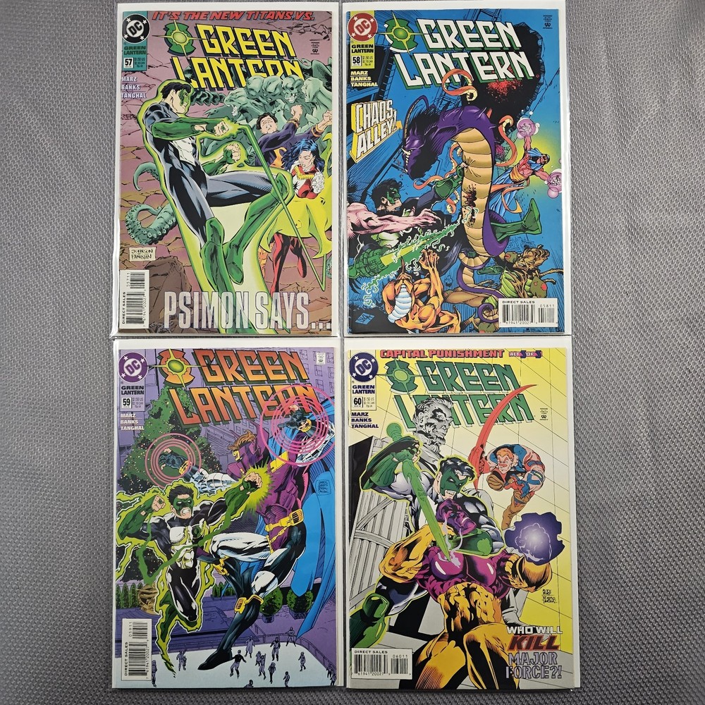 Green Lantern Volume 3 #57-#60 DC Comics 1994-95 Lot Of 4 Issues New B&Bs READ⬇