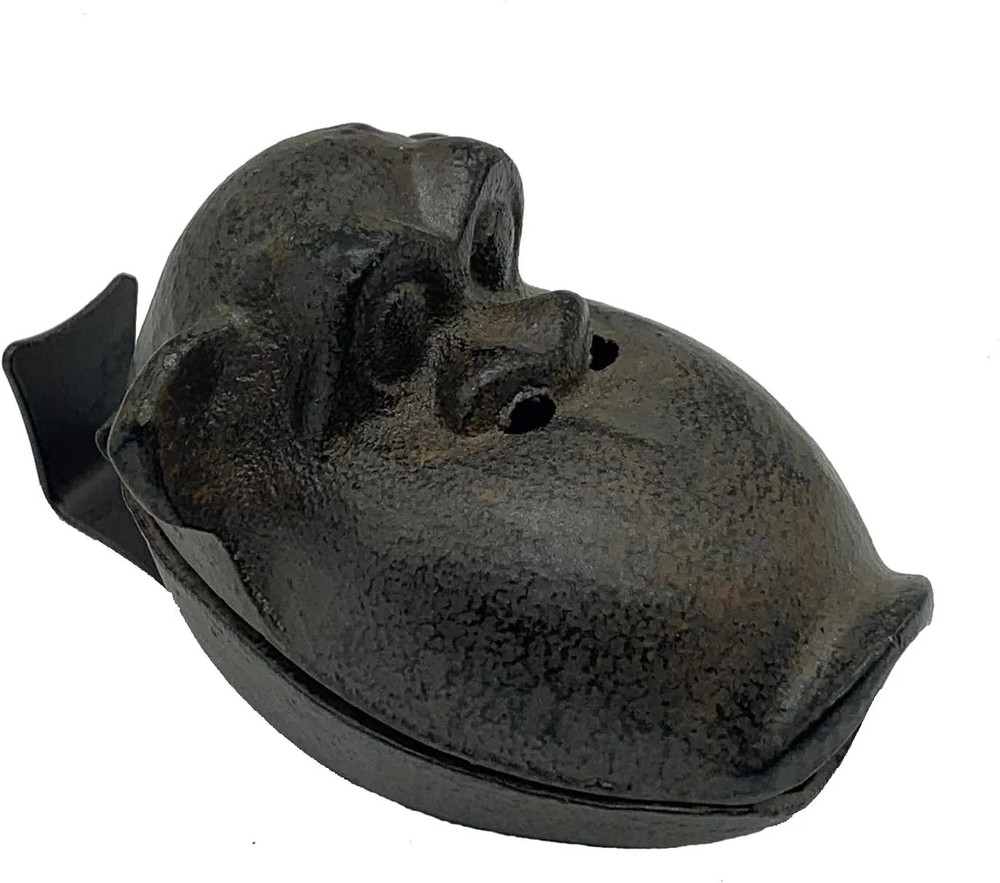Cigar Ashtray, Cast Iron Monkey Ashtray, Creative Orangutan Ashtray with Lid,...