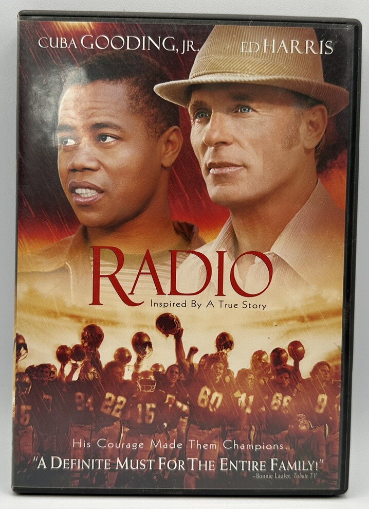 Radio DVD Cuba Gooding Jr Ed Harris Debra Winger Free Shipping