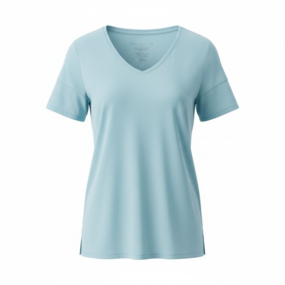 Womens Unbranded T Shirt Size XL Short Sleeve Teal Crew Neck